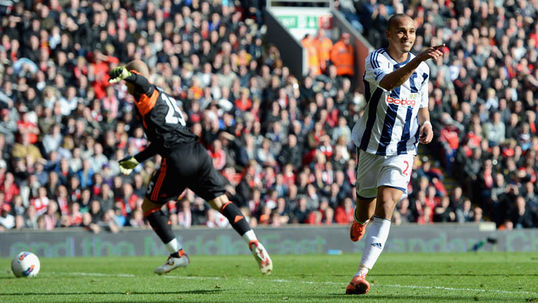 Liverpool 0-1 West Brom