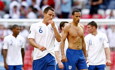 I'll play with Rio: Terry tells England boss Hodgson he's happy to start alongside Ferdinand