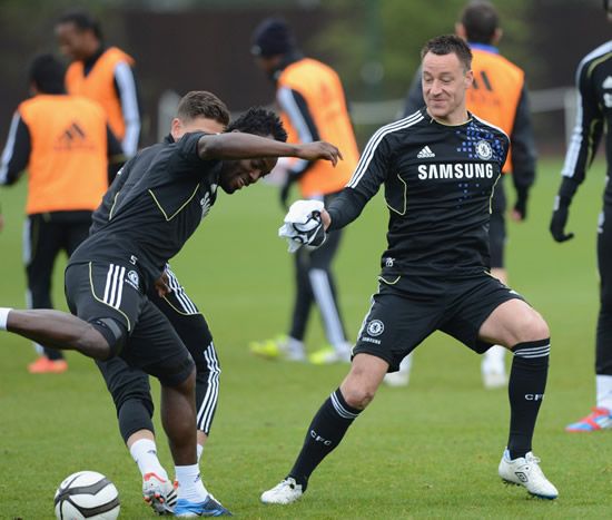 Chelsea prepared for FA Cup Final