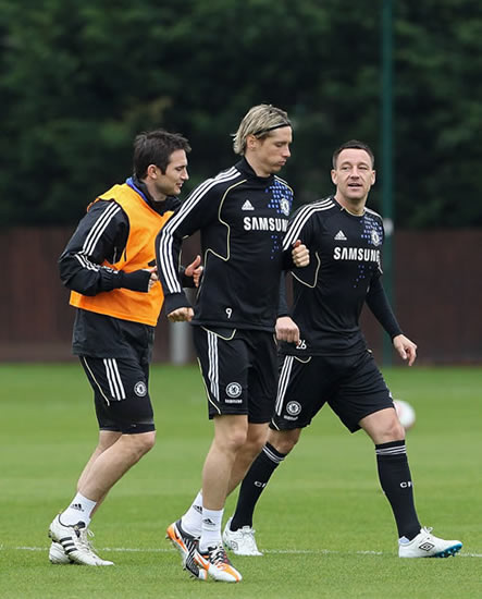 Chelsea prepared for FA Cup Final