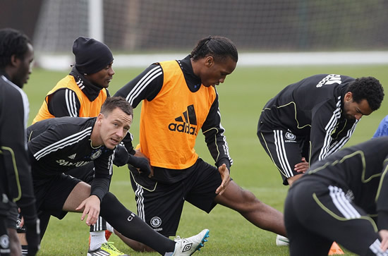 Chelsea prepared for FA Cup Final