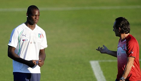 Double boon for Balotelli as City striker named Italy's provisional squad for Euro 2012