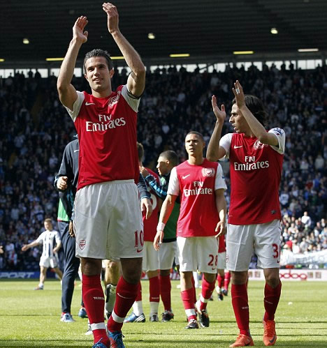 Wenger to hold RVP talks before Euro 2012 after Gunners secure third-place