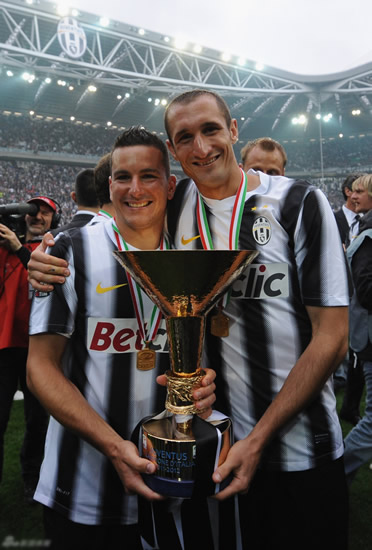 Juventus - the newly crowned Serie A champions