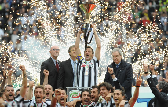 Juventus - the newly crowned Serie A champions