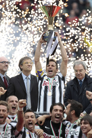 Juventus - the newly crowned Serie A champions