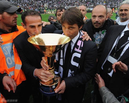 Juventus - the newly crowned Serie A champions