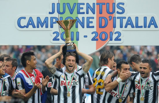 Juventus - the newly crowned Serie A champions