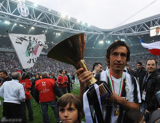 Juventus - the newly crowned Serie A champions