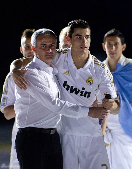 Real Madrid's title celebration - Real Madrid hit 100-points mark in La Liga final