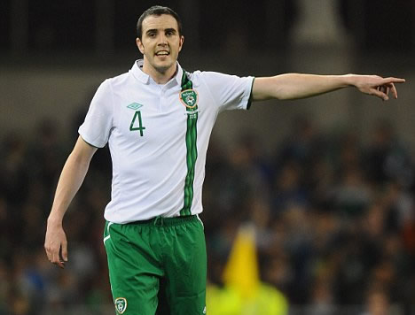 Everything's O'Shea! Sunderland defender cleared to join Ireland squad ahead of Euro 2012