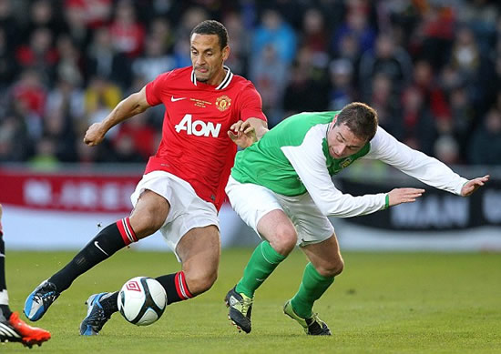 Ferdinand to miss out on Euro 2012 place over doubts about defender's fitness