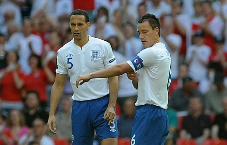 'Gutted' Ferdinand reveals his pain at missing Euro 2012 as Hodgson plumps for Terry