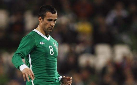 Republic of Ireland midfielder Fahey to miss Euro 2012