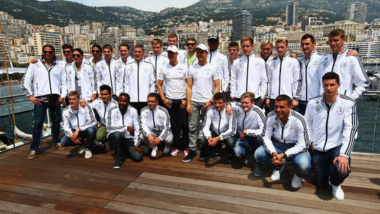 German squad enjoy F1 break in Monaco