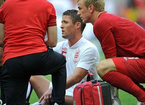 Hodgson's walking wounded! Calls for Rio after Cahill and Terry are injured at Wembley