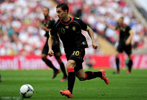 I can't wait to get started! Hazard seals £32m Chelsea switch... and takes dig at rivals United