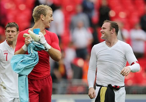 Hart will be our Gordon Banks! England are in safe hands with keeper, says Hodgson