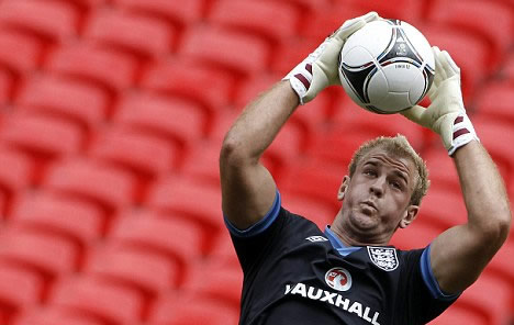 Hart will be our Gordon Banks! England are in safe hands with keeper, says Hodgson