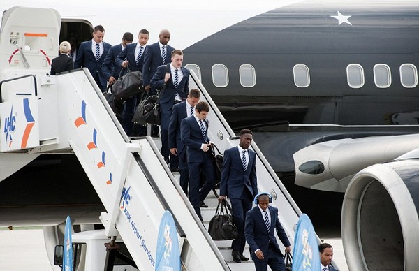 Let's end the pain: England have landed and Rooney issues a rallying call for Hodgson's unfancied squad