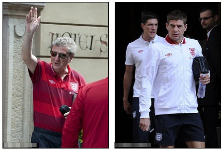 Welcome to Krakow! England squad walk among huge crowds to attend reception