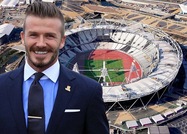 Beckham the Olympian! Pearce gives David dream finale as Team GB becomes Team DB