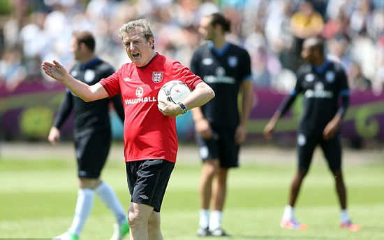 Spot of bother? England open doors to training HQ... but lack of penalty marks could leave fans fearing over Euro 2012 shootouts