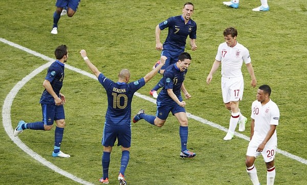 Nasri delights in deceiving team-mate Hart but disappointed as France settle for a point