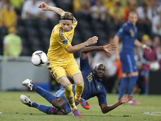 Ukraine 0 : 2 France