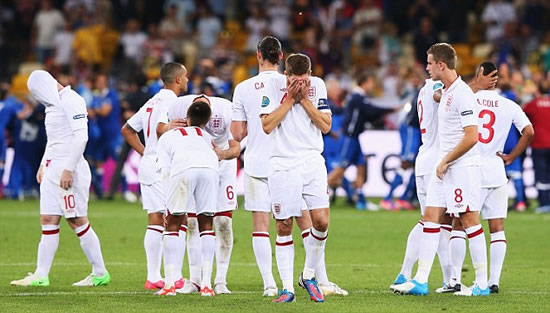 Gerrard 'heartbroken' after England crash out of ANOTHER major tournament on penalties