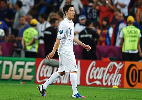 France consider banning Nasri for two years as they get tough with angry midfielder