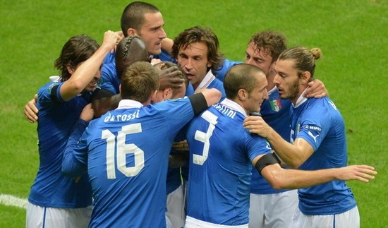 Germany knocked out by Italy