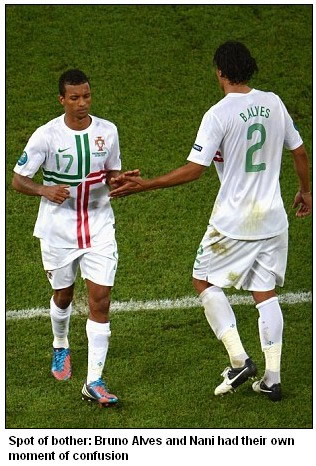 You wanted the glory! Nani hits out at Ronaldo over penalty shootout defeat