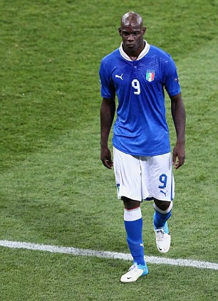 Balotelli in tears after star storms off before returning to collect losers medal
