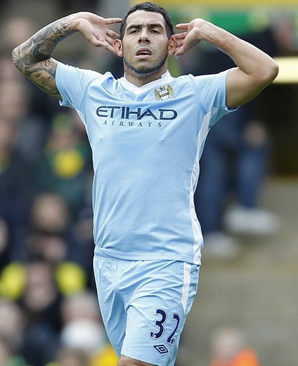 Mancini: Carlos is still a City Man