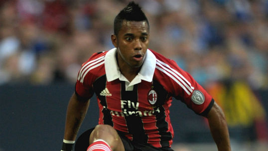 Robinho not planning on leaving Milan