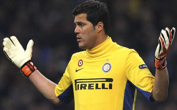 Julio Cesar denies making comments about Inter future