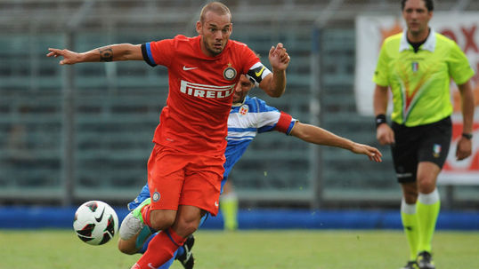 Sneijder targets silverware at Inter