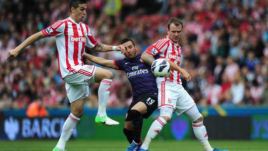 Gunners fail to fire against Stoke