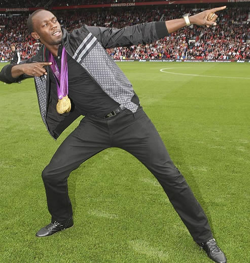 It’s Bolt Trafford