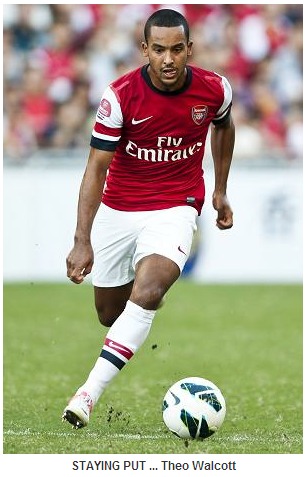 Theo Walcott will stay – but not for long if talks collapse