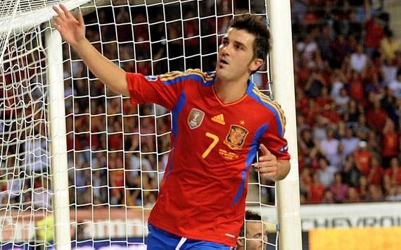 Villa delighted with goalscoring comeback for Spain