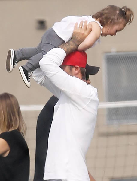 David Beckham’s Harper heaven