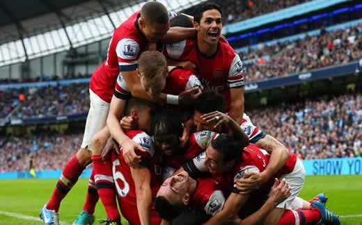 Wenger hails 'top class' Koscielny after late strike against Manchester City