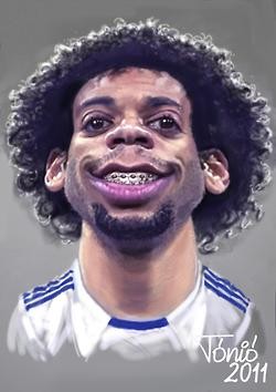 The players’ funny portrait of Real Madrid