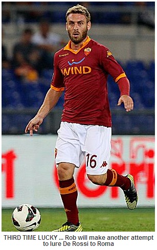 Join our posse, De Rossi
