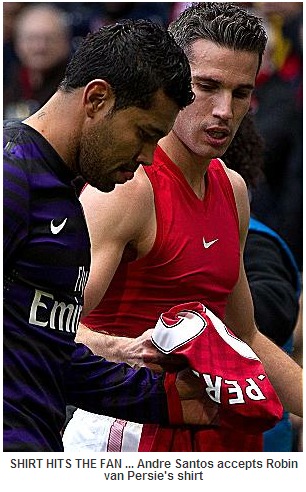I’m so sorry! Shamed Andre Santos in shirt saga apology to fans