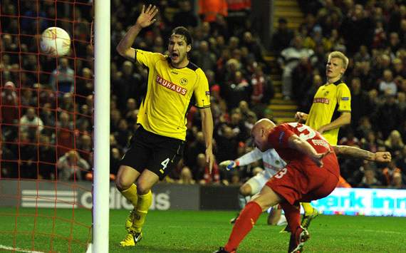 Liverpool 2-2 Young Boys: Late Zverotic leveller leaves Reds' knockout stage hopes in doubt