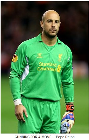 Arsenal plot fresh Reina swoop – and Kop will let him go