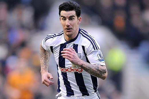 The vilest footballer in Britain - West Brom's £20k-a-week Liam Ridgewell in sick pose